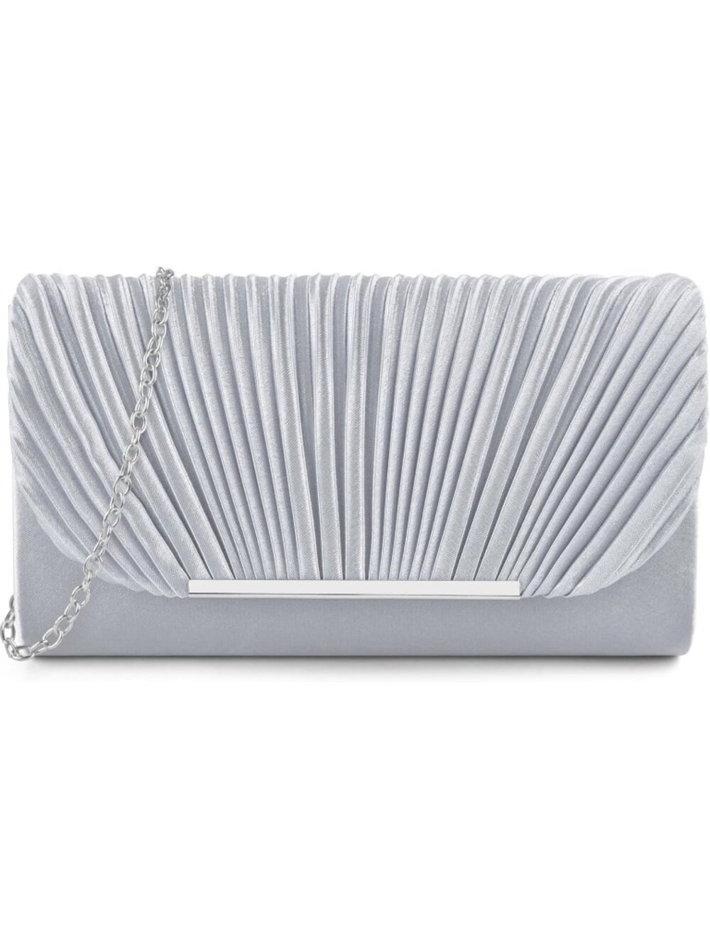 👜Women's Silver Evening Handbags for Formal Wedding Party Prom Shoulder Bags